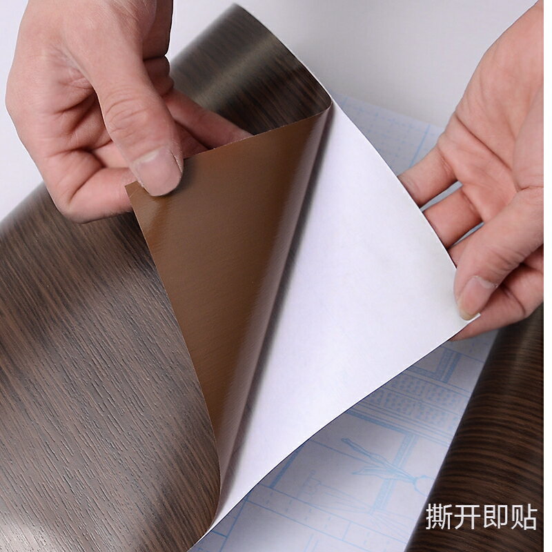 傢俱貼紙仿漆飾面貼紙貼木頭門上面的貼紙自粘防水衣櫃桌面翻新