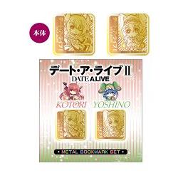 金屬書籤組(2入)-DATE A LIVE 約會大作戰Ⅱ獨家繪製SD版 D