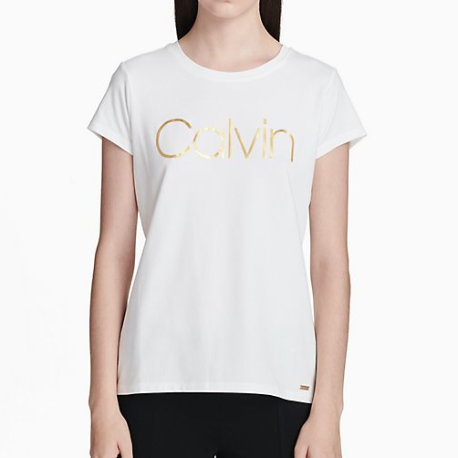 Calvin Klein T恤 女裝 短袖 短T-Shirt 圓領上衣 C00864 白色CK(現貨)▶指定Outlet商品5折起☆現貨