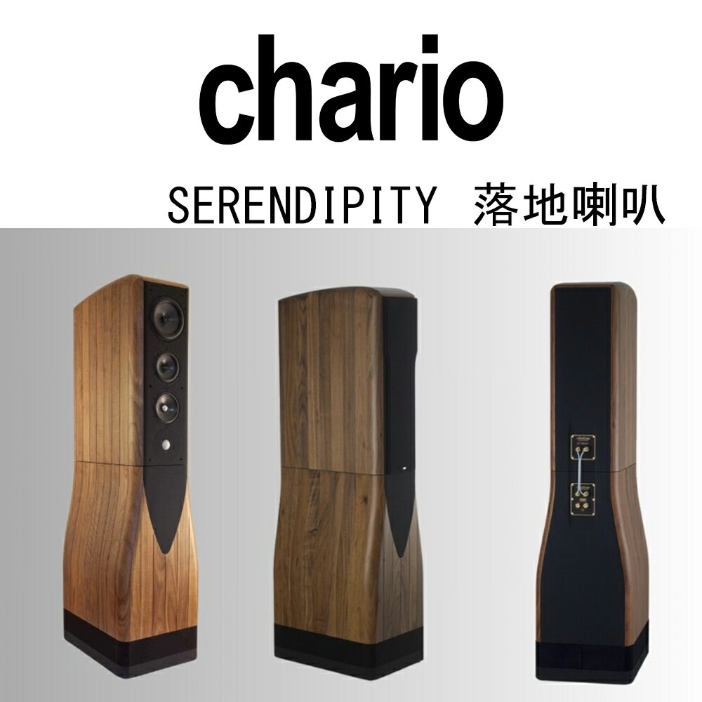 【澄名影音展場】義大利 chario Academy系列 SERENDIPITY 大珍寶 胡桃實木 落地喇叭