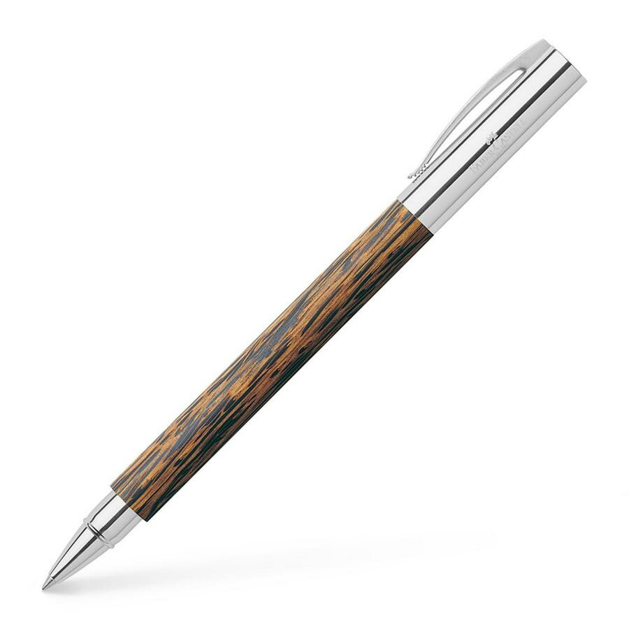FABER-CASTELL 輝柏 成吉思汗 AMBITION系列 天然椰木筆桿 鋼珠筆 /支 148120