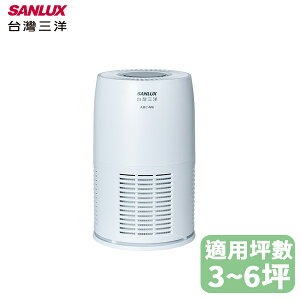 SANLUX 台灣三洋 空氣清淨機 3~6坪 ABC-M6