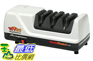[o美國直購] 電動磨刀器 Chef's Choice 1520 AngleSelect Diamond Hone Knife Sharpener-White