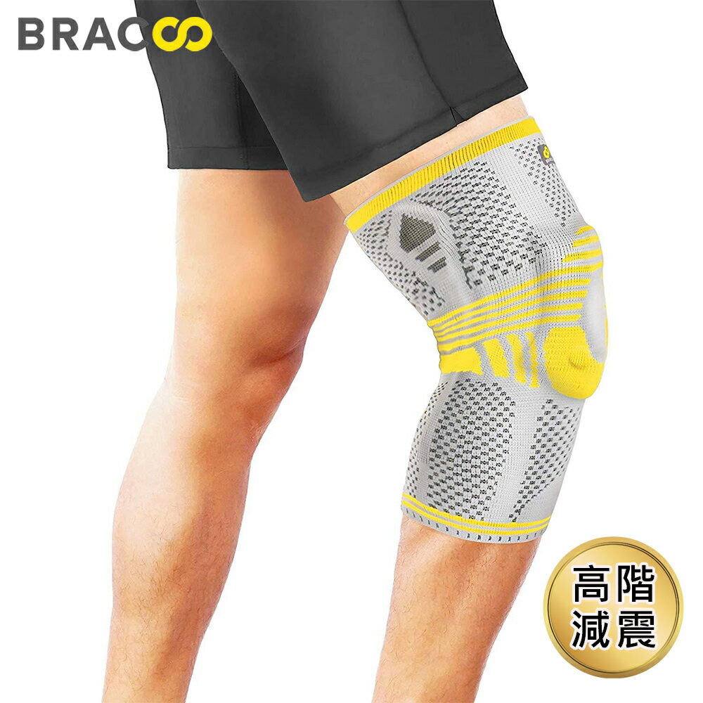 美國Bracoo奔酷 高效透氣支撐護膝套S/M/L/XL_尺寸任選(KP41)｜瘋加碼★滿額再享折扣