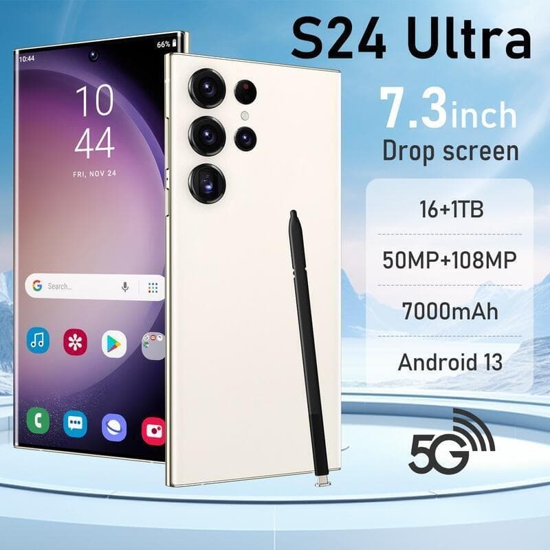 【4G VOLTE通話】智能手機 4G 5G S24 ULTRA 手機 16G1T 大屏手機 雙卡雙待 內建筆手機