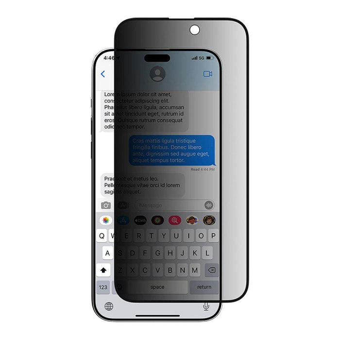 MAGEASY Apple 蘋果 iPhone 15 Pro 6.1吋 VETRO PRIVACY 防窺鋼化玻璃保護貼 玻璃膜 鋼化膜 玻璃貼 螢幕貼【APP下單4%點數回饋】