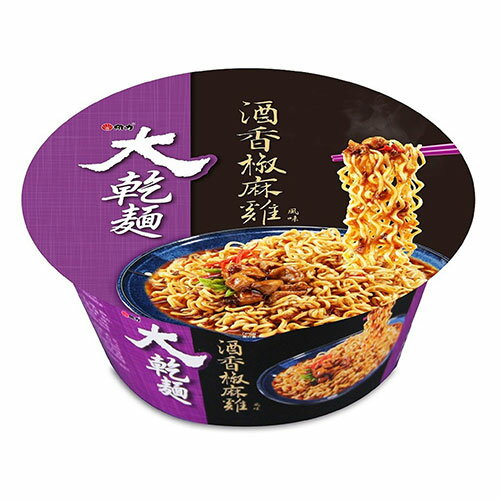 大乾麵酒香椒麻雞風味桶麵 110g【愛買】