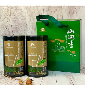 【百香】友善耕作 清香烏龍茶茶茶葉150g 2罐組 茶葉 百香茶葉 年節送禮 禮盒