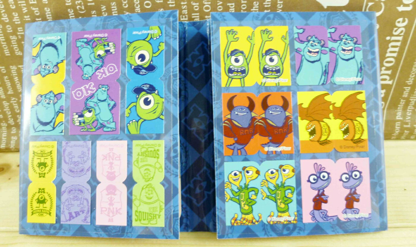 【震撼精品百貨】Monsters University 怪獸大學 便條貼+貼紙-白色 震撼日式精品百貨