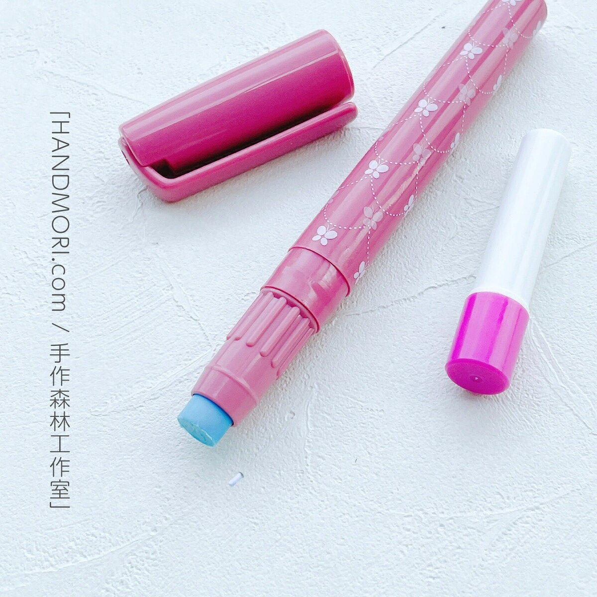 手作森林 日本製 Sewline【布用口紅膠】附替芯 蝴蝶牌 可補充 貼布縫 上拉鍊 取代珠針