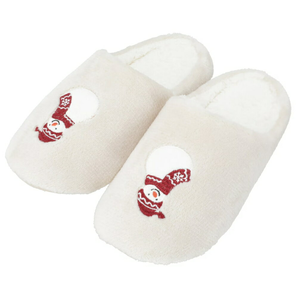 網購推薦-雪人拖鞋