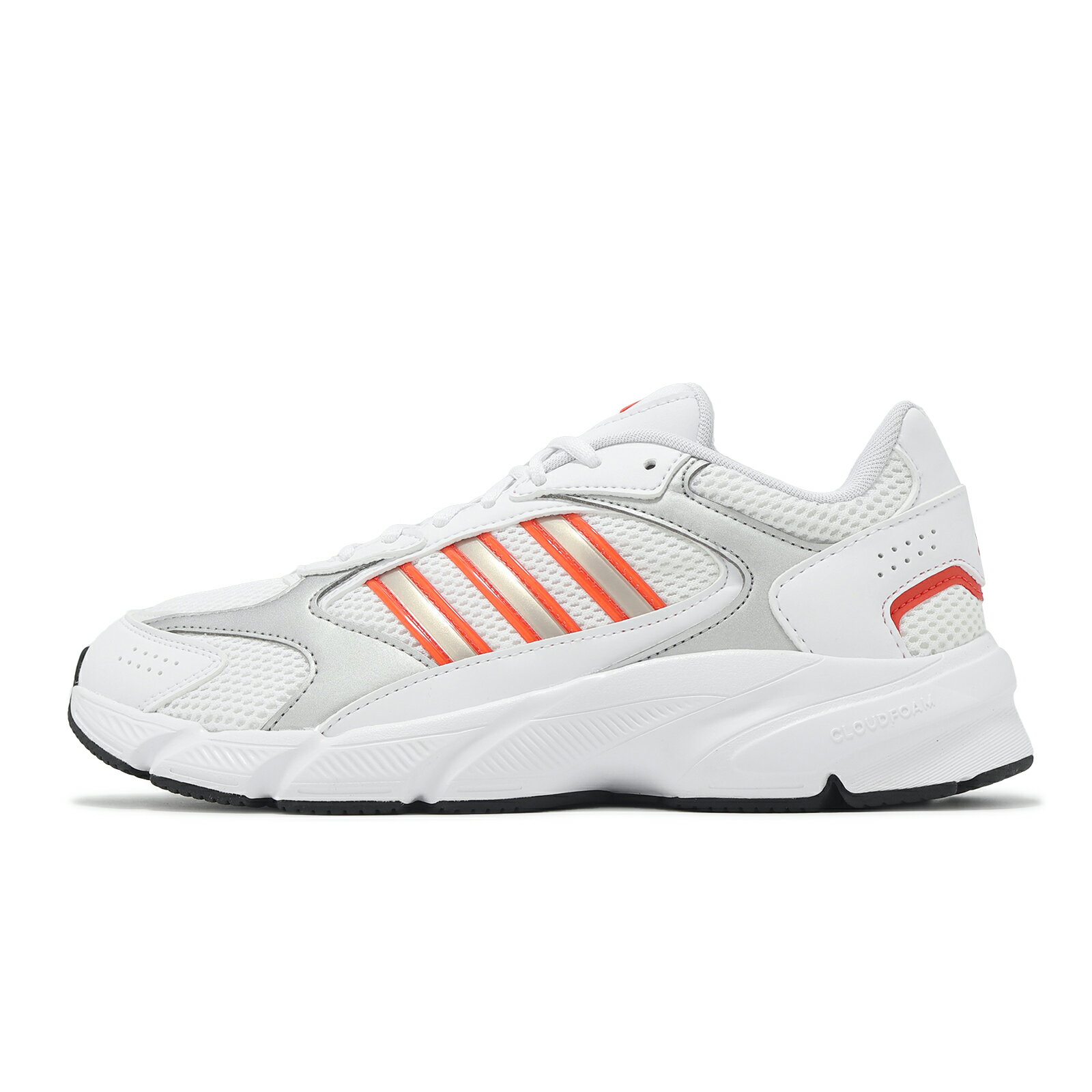 adidas 慢跑鞋 Crazychaos 2000 男鞋 銀白 橘 拼接 網布 復古 休閒 運動鞋 愛迪達 IH0303