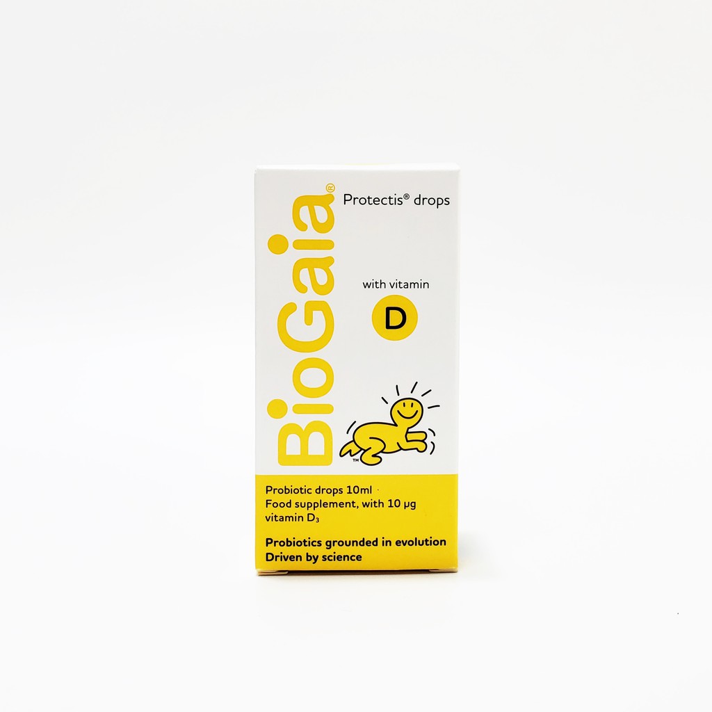 BioGaia寶乖亞 D-Plus 益生菌+維生素D3滴劑 10ml/瓶 (羅伊氏乳酸桿菌) 會去除批號