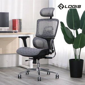 LOGIS 菱格工學全網椅 電腦椅 辦工椅 人體工學椅 書桌椅【A601G】【A601B】