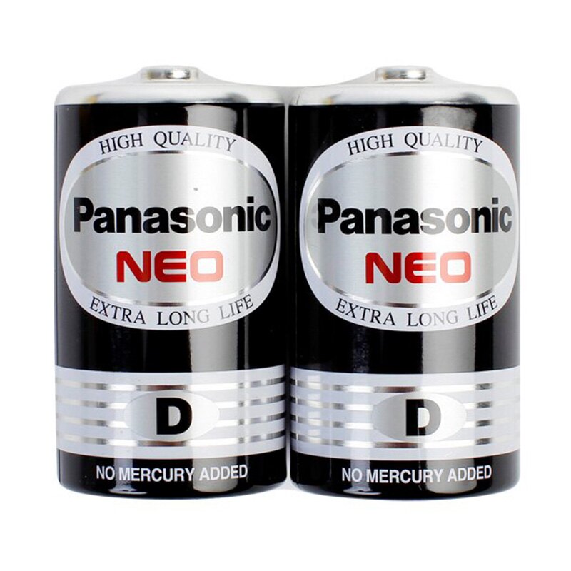 國際牌 Panasonic 1號 D 電池 碳鋅電池 黑色 2入 /組