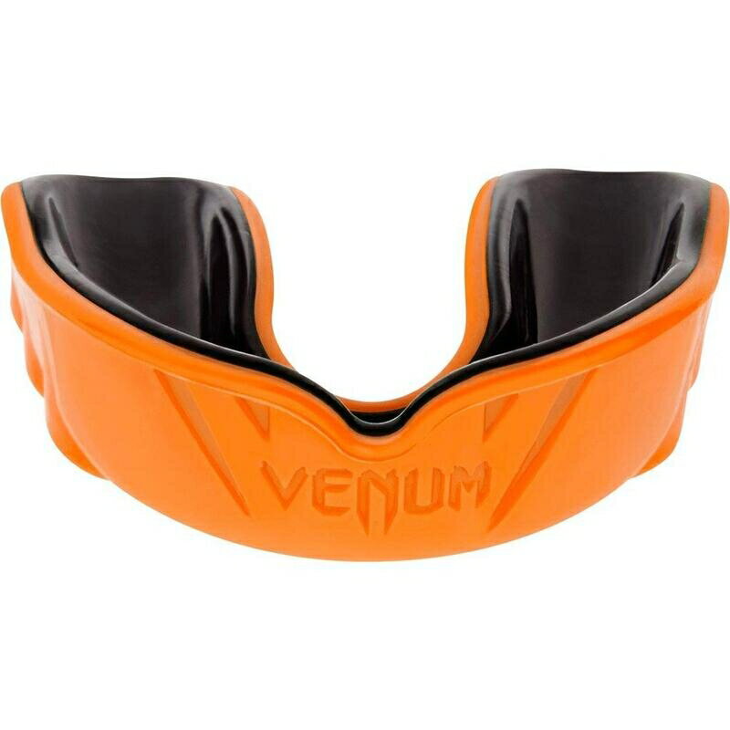 『VENUM旗艦館』VENUM 挑戰者雙層護齒 盒裝 橘黑 MMA 散打 拳擊