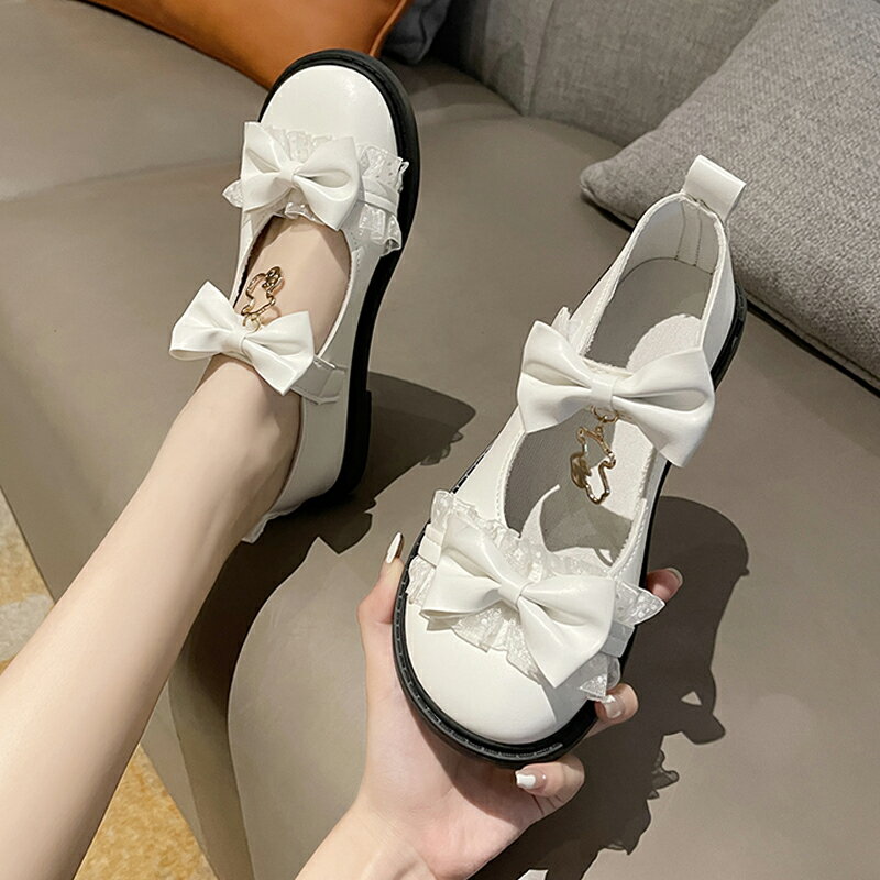 配裙子瑪麗珍jk鞋軟妹洛麗塔lolita日系單鞋女2021新款學生小皮鞋
