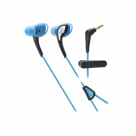 鐵三角 audio-technica ATH-SPORT2 藍色 運動型耳塞式耳機 (鐵三角公司貨)