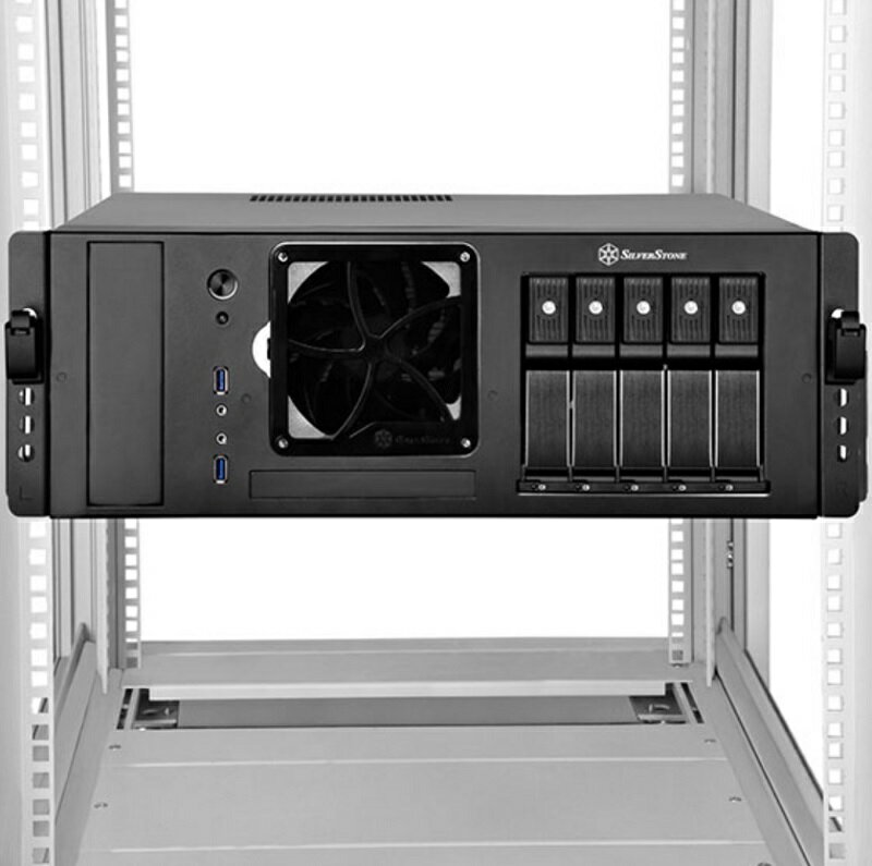 【享最高折300】SilverStone 銀欣 RMS05-22 鍍鋅冷軋鋼板滑軌/SST-RMS05-22 3