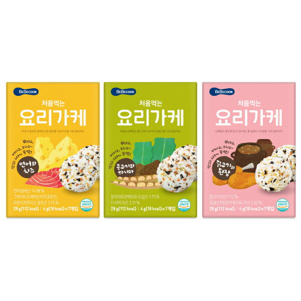 韓國 BEBECOOK 寶膳 初食拌飯香鬆-3款可選(12個月以上)