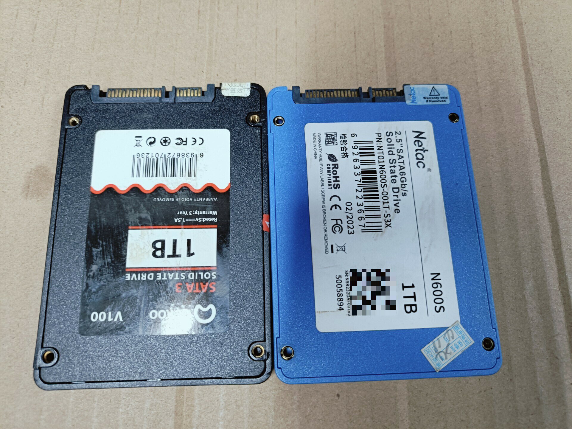 朗科壹酷1TB固態硬碟 SSD拆機盤 讀寫高速 功能正常 二手優質硬碟 電腦升級必備