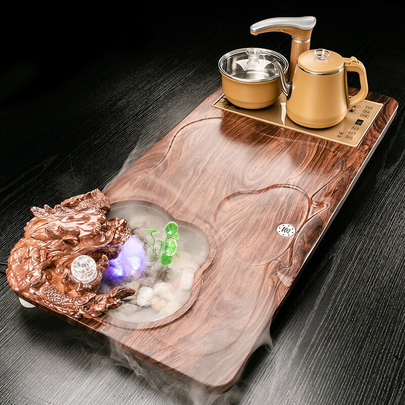 功夫茶盤茶具套裝家用客廳簡約實木茶颱茶海