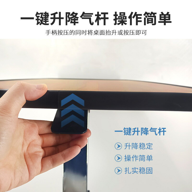 床邊桌便攜氣桿升降老病人用餐移動桌病房護理桌家用床桌餐桌書桌 99購物節