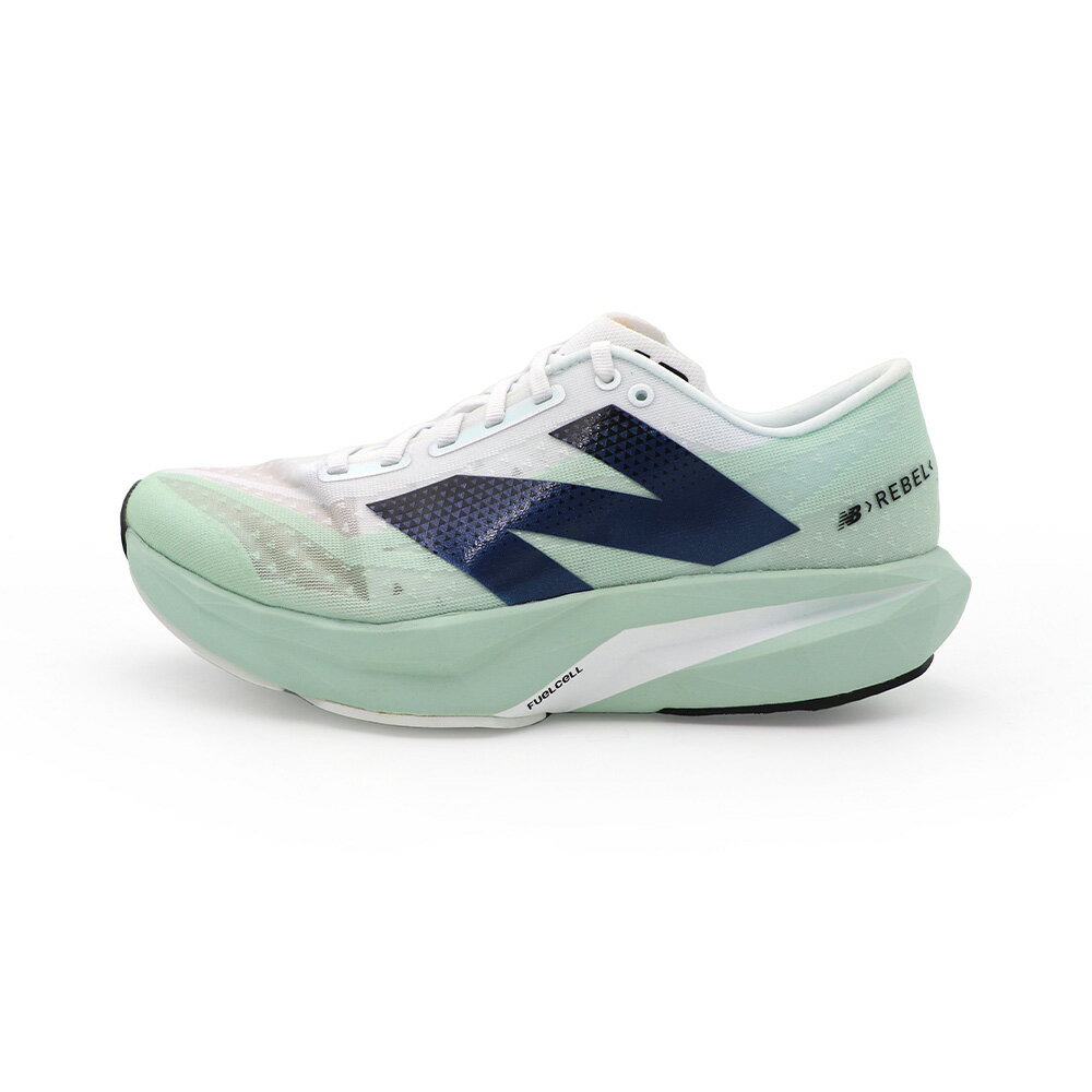 New Balance FuelCell Rebel V4 2E 寬楦 綠白 慢跑 運動鞋 男款 B6073 (MFCXCE4)