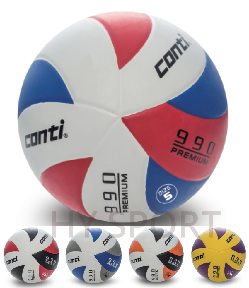CONTI 頂級超世代橡膠排球 V990系列 (5號球) 台灣技術研發 #V990