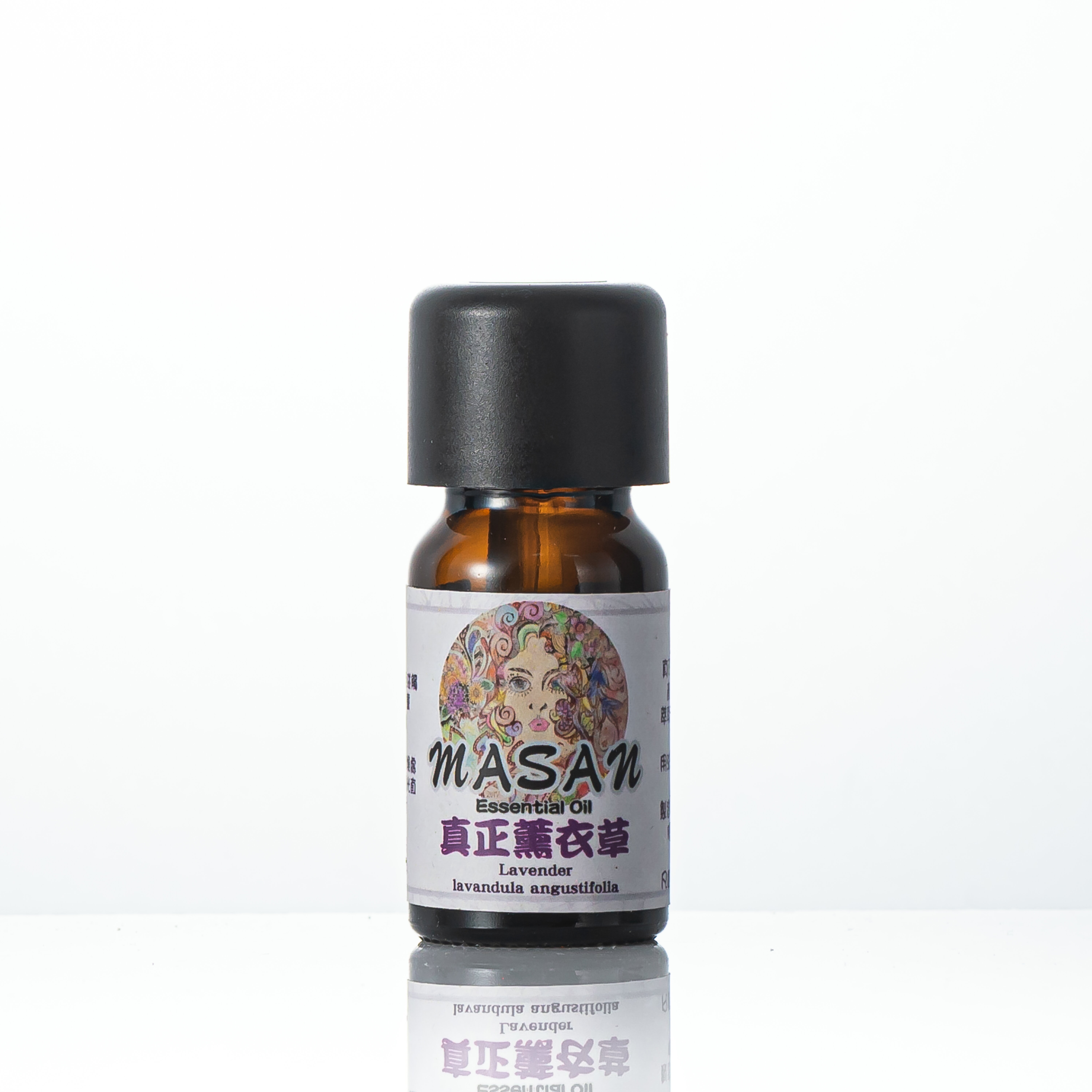 MASAN精油單方真正薰衣草10ml安定甜美