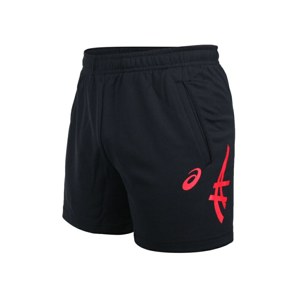ASICS 男短版球褲(免運 臺灣製 吸濕排汗 運動短褲 三分褲 亞瑟士「2053A138-003」≡排汗專家≡