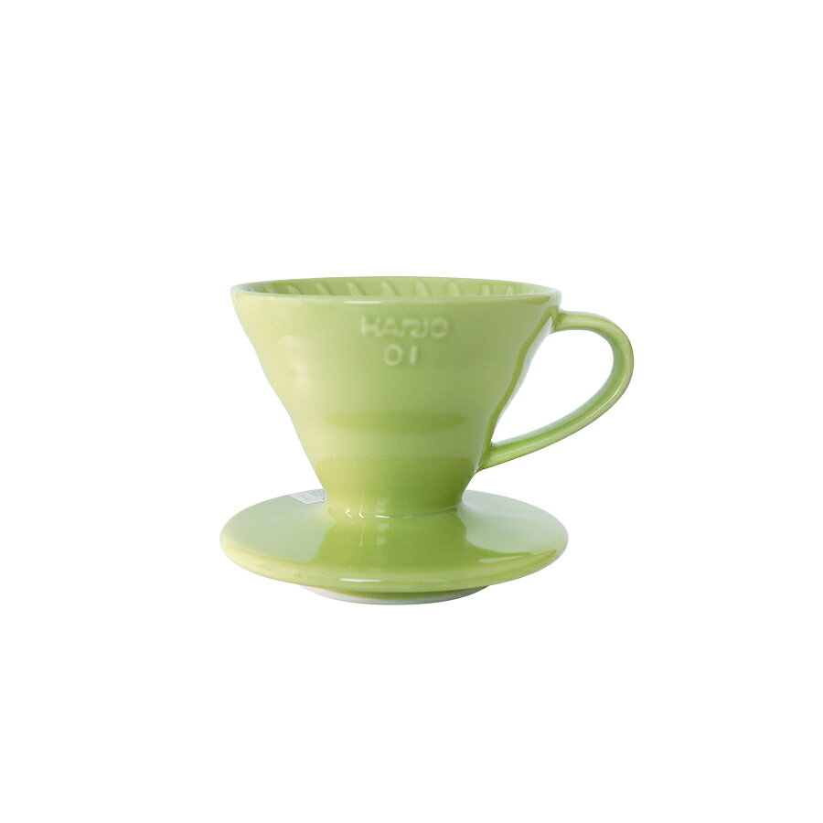 金時代書香咖啡HARIO V60萊姆綠01彩虹磁石濾杯 1-2杯 VDC-01-LG-TW