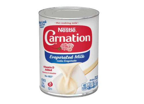 Nestle Carnation Evaporated Fat Free Milk 12oz Pack Of 8 sold by Bit ...