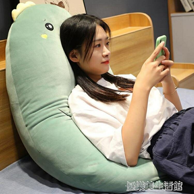 卡通抱枕靠墊臥室靠枕床頭女生睡覺床上可愛男生款枕頭大靠背宿舍 年終特惠