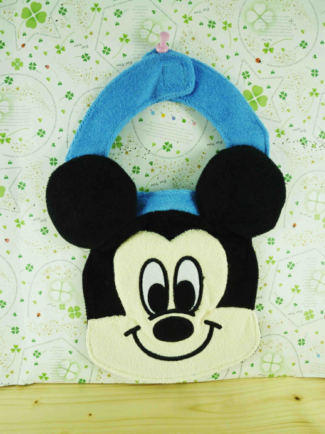 【震撼精品百貨】Micky Mouse 米奇/米妮 造型圍兜-米奇 震撼日式精品百貨