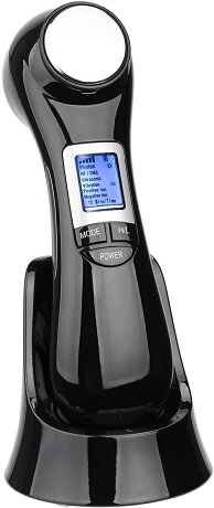 Jipon 日本代購 温熱離子導入導出美顔器rf 振動高周波6種led光 閃耀黑 綠野春風百貨場 Rakuten樂天市場