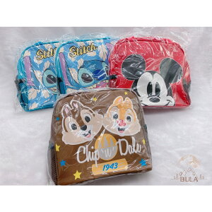 『布拉小舖』【台灣現貨】迪士尼便當袋 幼兒園餐袋 餐袋 米奇 奇奇蒂蒂 史迪奇 兒童餐袋 便當袋