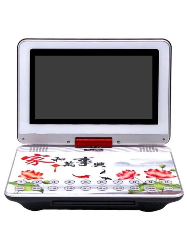 （爆款熱賣）（國際精品）【免運】金正EVD便攜式移動DVD播放器看戲機兒童老人小電視高畫質家用影蝶機