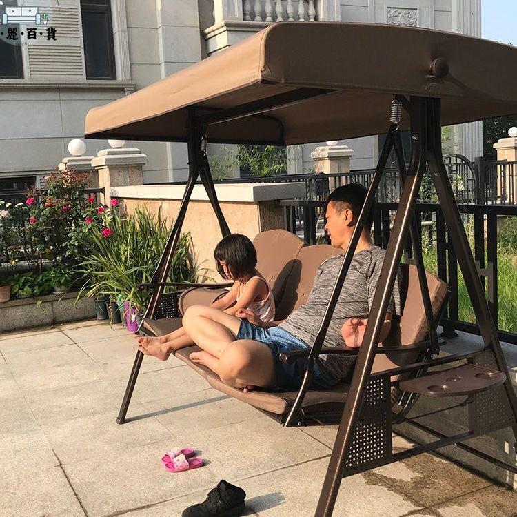 附發票/免運 鞦韆 吊椅 庭院椅 戶外椅 室外鞦韆吊椅家用戶外庭院陽臺室內公主網紅搖椅鐵藝雙人蕩鞦韆椅工廠現貨直銷 售後保障 全館九折 店長新品推薦 5m1114