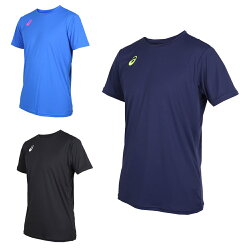 ASICS 男排球短袖T恤 (免運 短T 短袖上衣 排球 訓練 亞瑟士【03312977】≡排汗專家≡