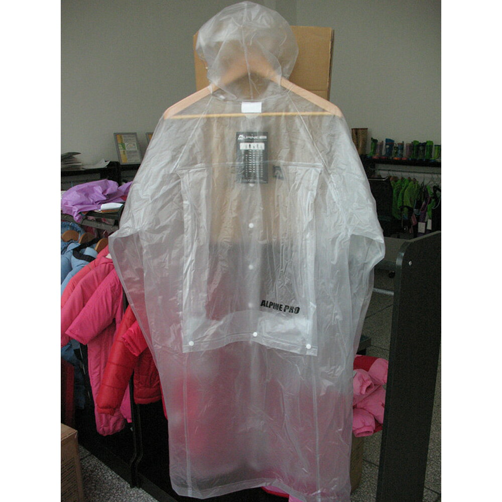 兒童時當半透明大童學生雨衣大童雨衣兒童透明帽檐帶書包位時尚雨衣 88069