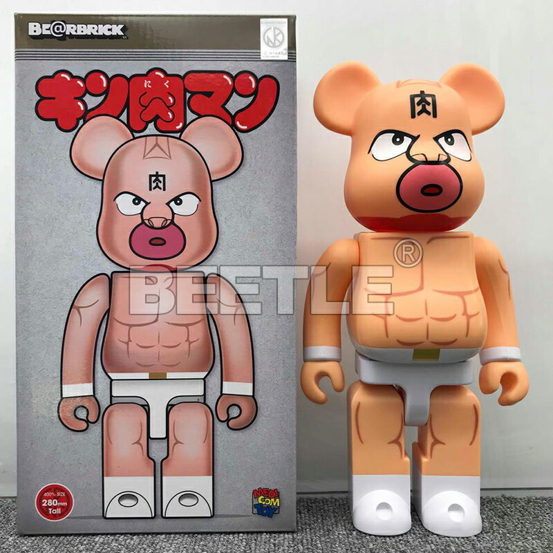 BEETLE 全新 BE@RBRICK MEDICOM TOY KINNIKUMAN 筋肉人 庫柏力克熊 400% B@-7