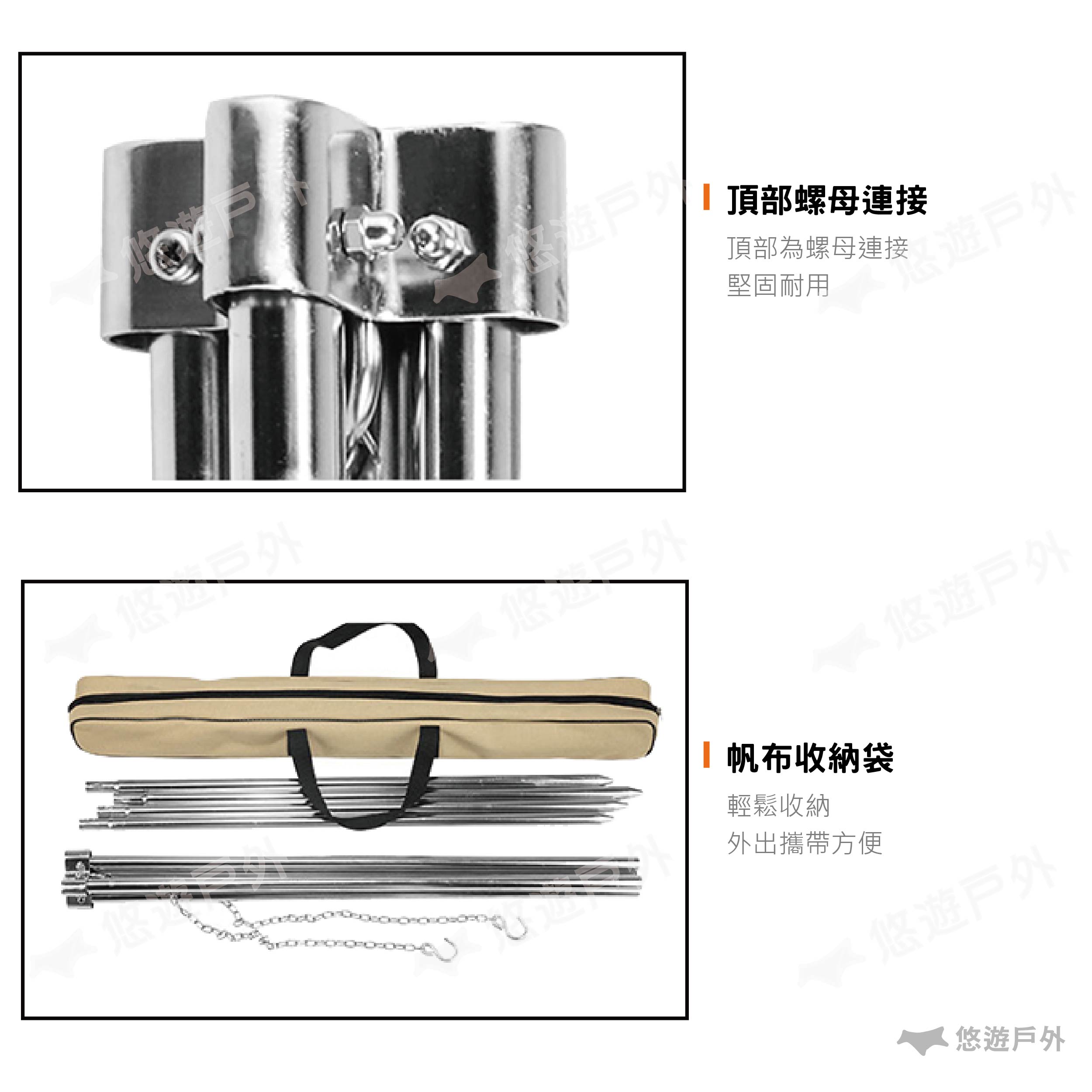 【公司貨】柯曼 不鏽鋼四腳架 鑄鐵鍋 荷蘭鍋 湯鍋腳架 焚火台【悠遊戶外】 3