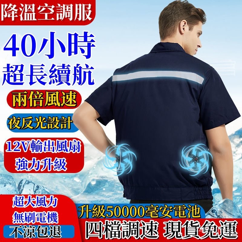 快樂購購❄️限時免運 空調服 戶外迷彩風扇服 夏季降溫空調服 帶風扇衣服 製冷衣服 風扇製冷防曬外套 戶外釣魚防曬外套 風扇服