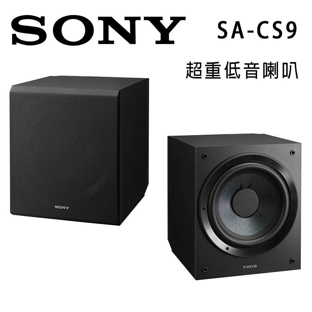 索尼 SONY SA-CS9 115W 超重低音喇叭/只 公司貨