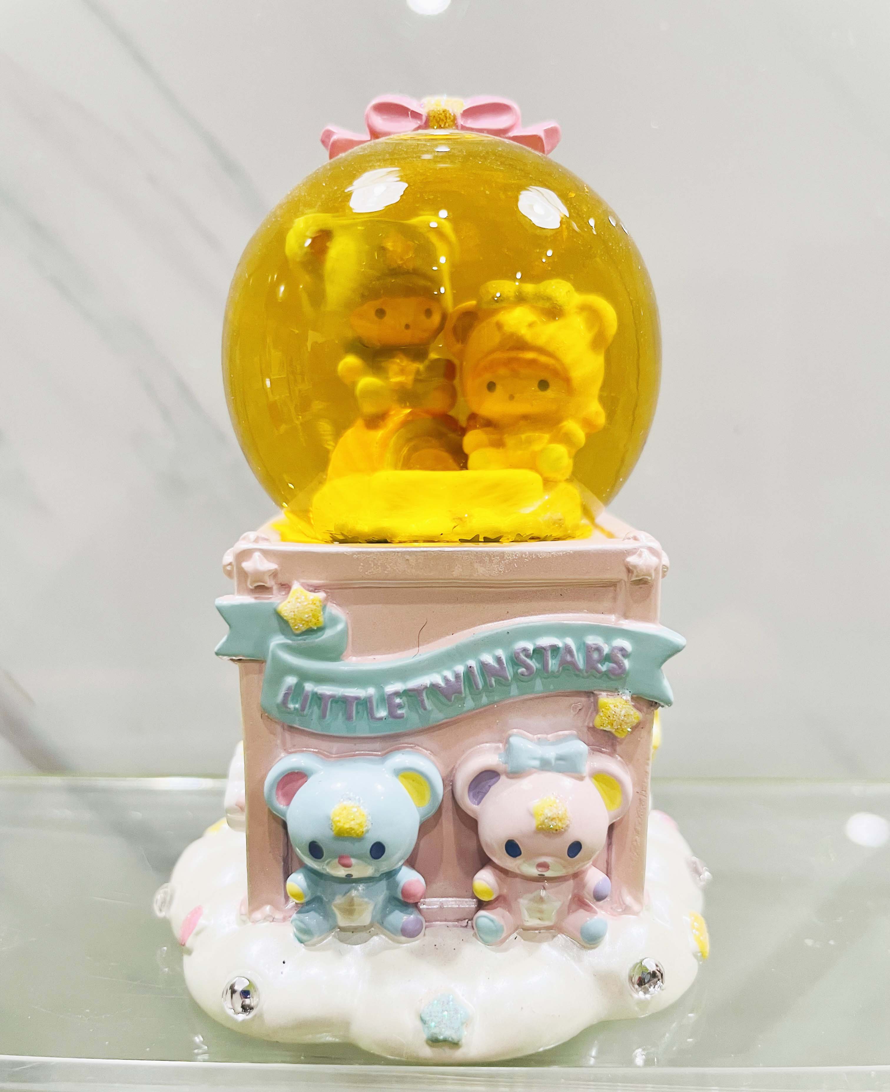 【震撼精品百貨】Little Twin Stars KiKi&LaLa 雙子星小天使 雙星仙子浪漫雪球S(星空寶箱)#69680