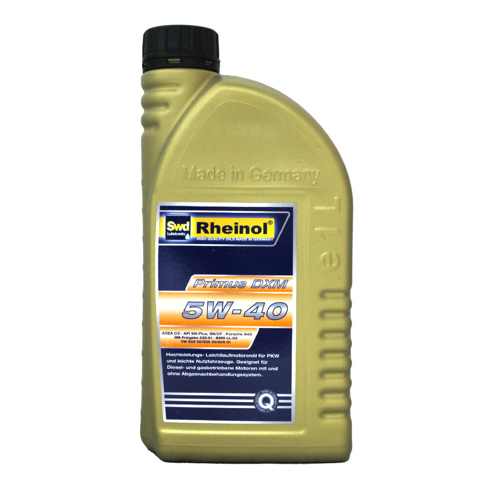 SWD RHEINOL PRIMUS DXM 5W40 全合成機油