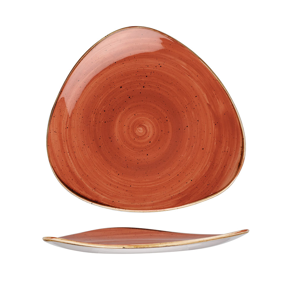 英國Churchill 點藏系列 - 31cm三角主餐盤(橘)