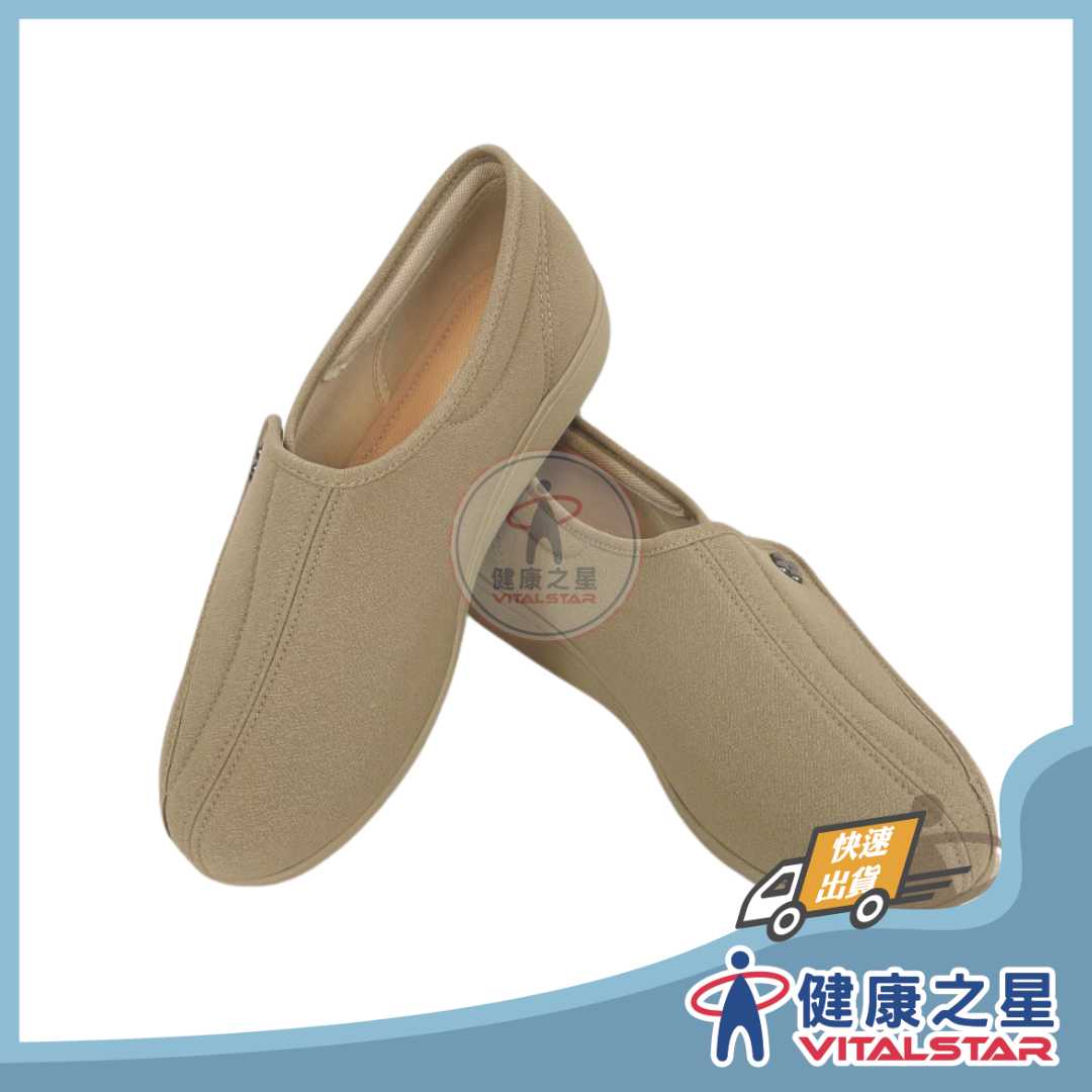 【快步主義】女休閒鞋L011(米白色)