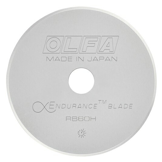 日本 OLFA 圓形刀片 1片/包 RB60H-1